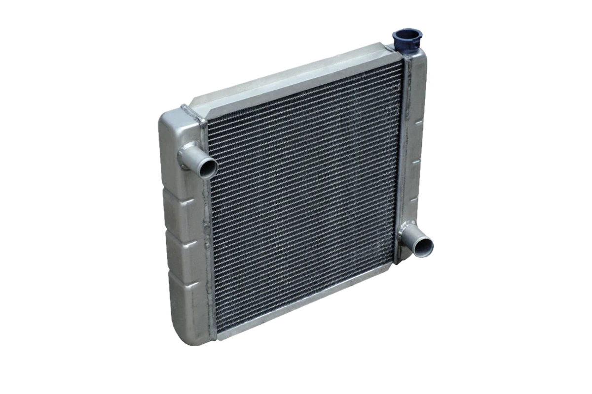 Aluminum automotive radiator for cooling system repair